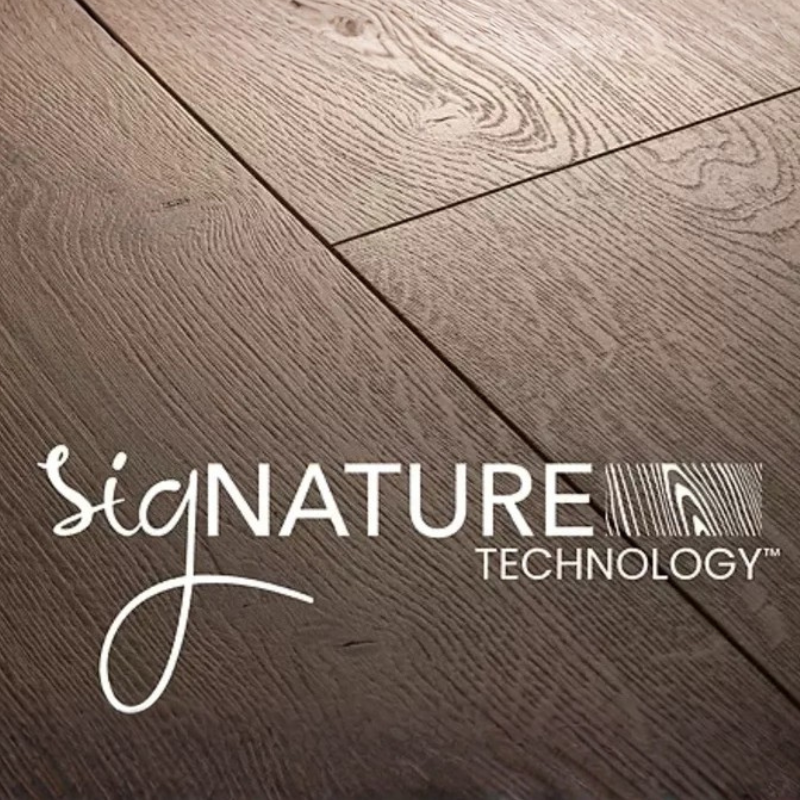 Signature technology - the authentic imprint of hardwood