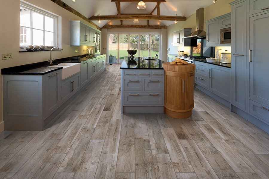 Wood look tile flooring in Waterville, OH from Carpet Spectrum